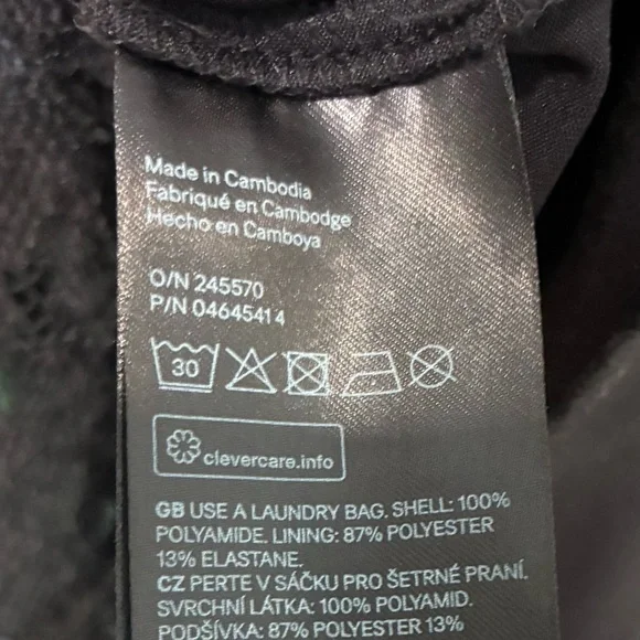 H&M Black Lace Dress - 8 - Picture 13 of 15